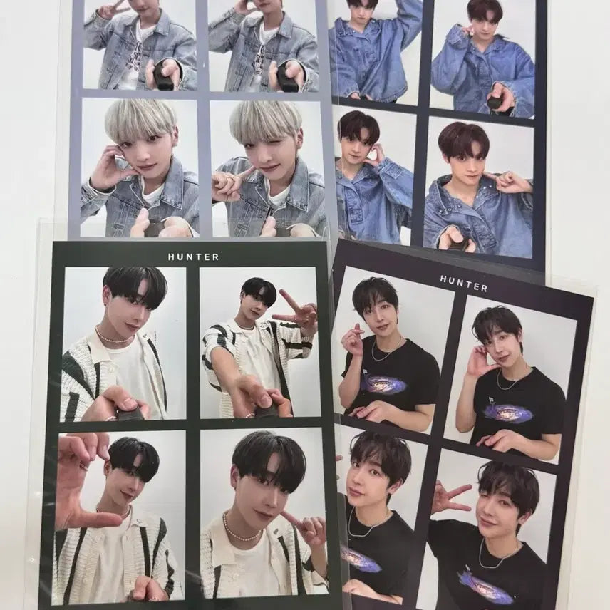 [BUNJANG] xikers 2nd Album Official Photo Booth Strip / 싸이커스 2집 공방 일일팬매 이벤트 네컷사진