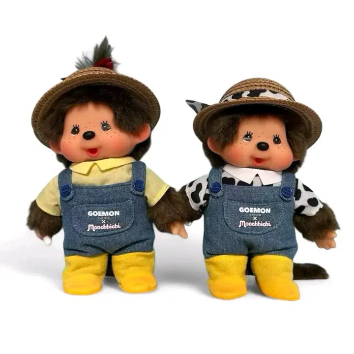 [BUNJANG] Genuine Yufuin Farmer Monchhichi Limited Edition / 정품 유후인 농부 몬치치 한정
