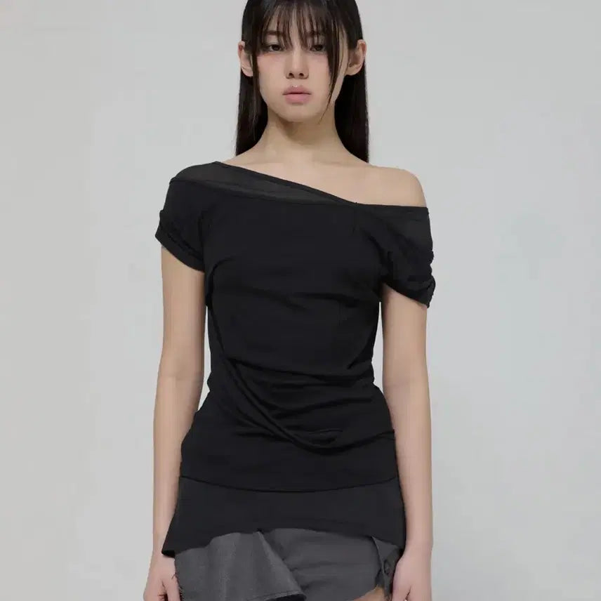 [SOLD OUT] 플레어업 2-Layered Top