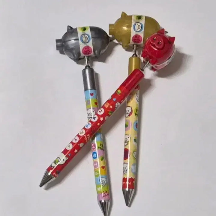 [BUNJANG] Lucky Pig Mechanical Pencil / 고전문구 행운의 돼지 샤프