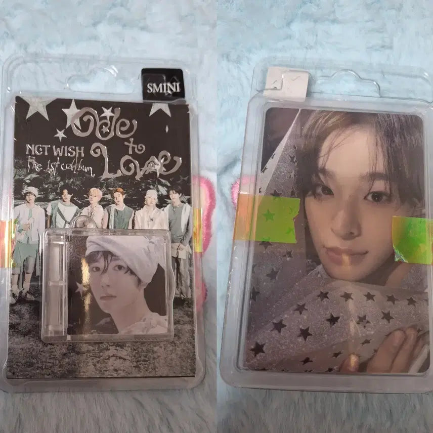[BUNJANG] NCT WISH Riku Ryo Smini Photocard Bundle Set / [개봉앨범/포카 포함] NCT WISH 위시 로 스미니, 리쿠 포카