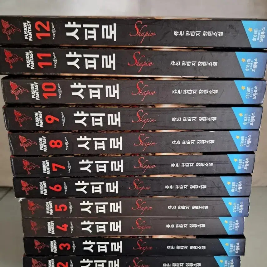 [BUNJANG] Shaphiro Fantasy Novel Collection Volumes 2-12 Bundle / 판타지 소설책 샤피로 2-12권 일괄 (1권없음)