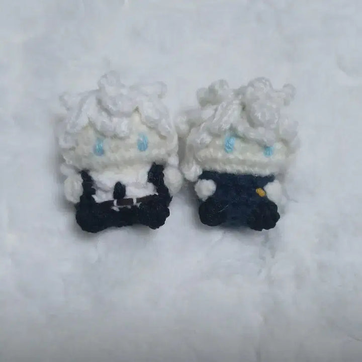 [BUNJANG] Jujutsu Kaisen Satoru Gojo Knitted Item / 주술회전 고죠사토루 뜨개 (개당)