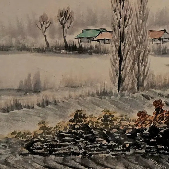 [BUNJANG] Donggok Ink Wash Landscape Painting / 수묵 산수화/ 동곡