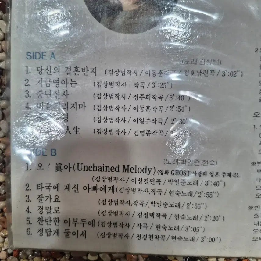 [BUNJANG] Kim Sang Bum Golden Collection Unsealed LP / LP (미개봉)김상범  골든 작품집