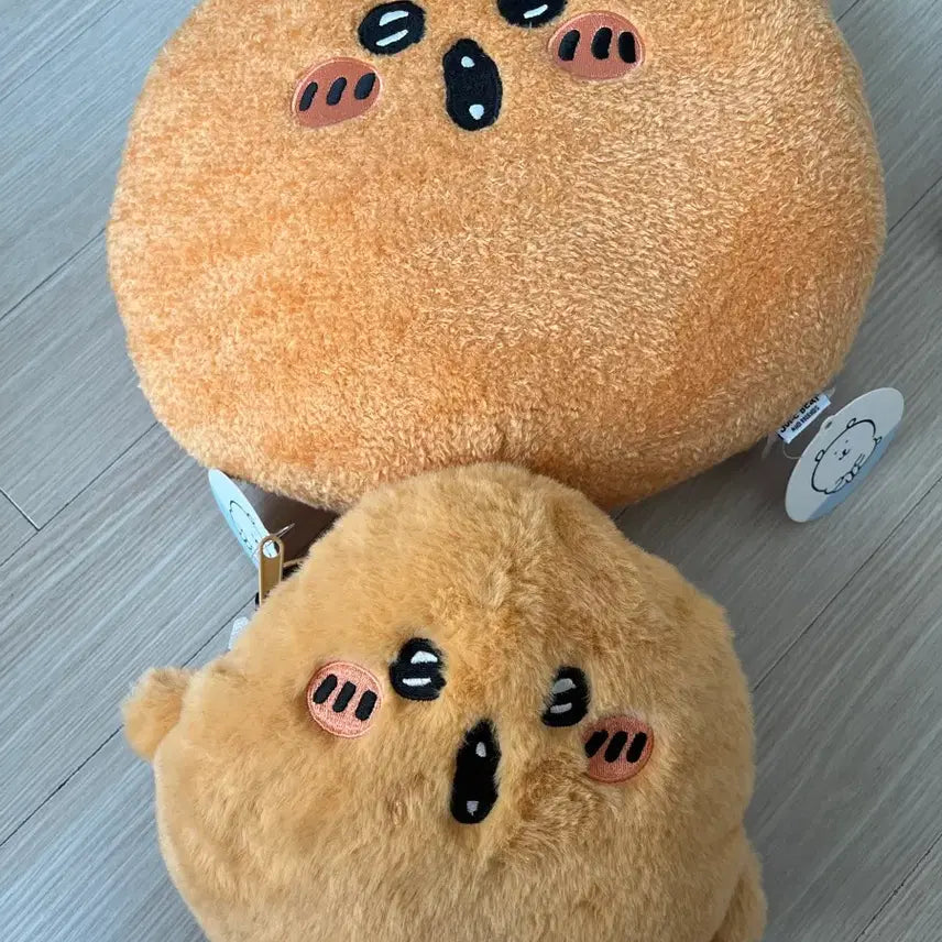 [BUNJANG] Nagano Nodding Bear Korokke Plush Set (2 types) / 나가노 농담곰 고로케 인형 2종
