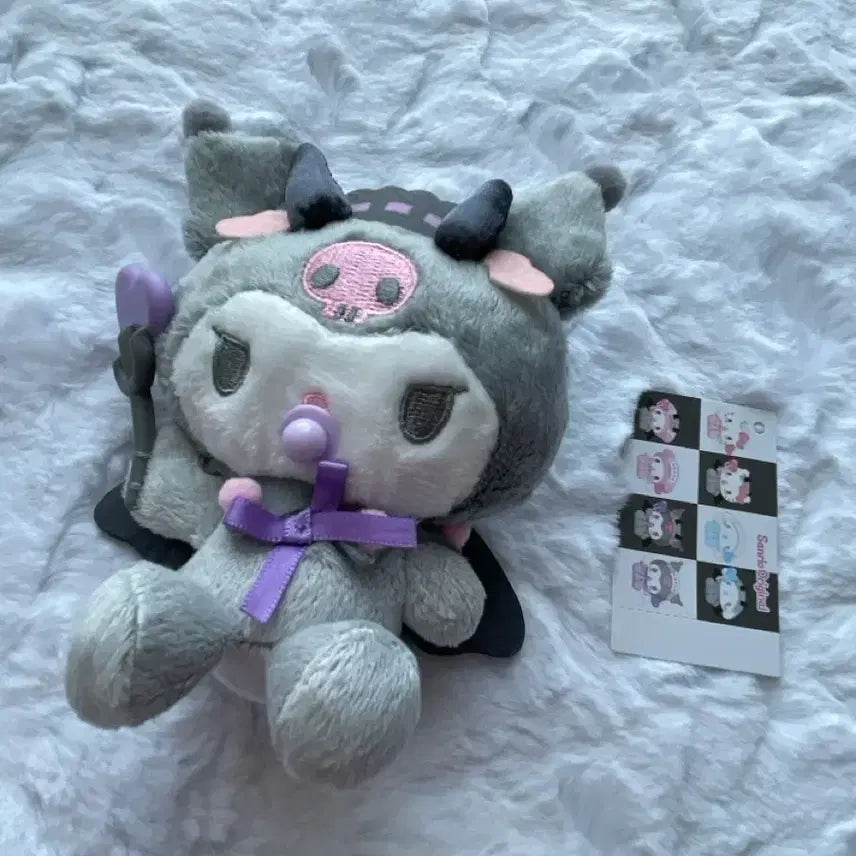 [BUNJANG] Sanrio Kuromi Baby Angel Devil Plush / 산리오 쿠로미 베이비 엔젤 데빌