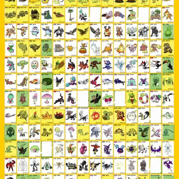 [BUNJANG] Pokemon Tteokbokki Stickers Season 4 / 포켓몬 띠부씰 시즌4 교환.구매