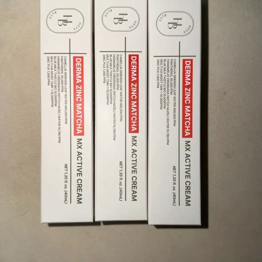[BUNJANG] Heavblue Derma Zinc Matcha Cream 40ml / 헤브블루 더마 징크 말차 크림 새상품