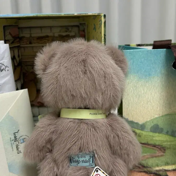 [BUNJANG] Teddy Tales Brownie Bear Long Fur S Limited Edition / 주말만 이 가격/ 테디테일즈 브라우니 베어 장모S 새상품