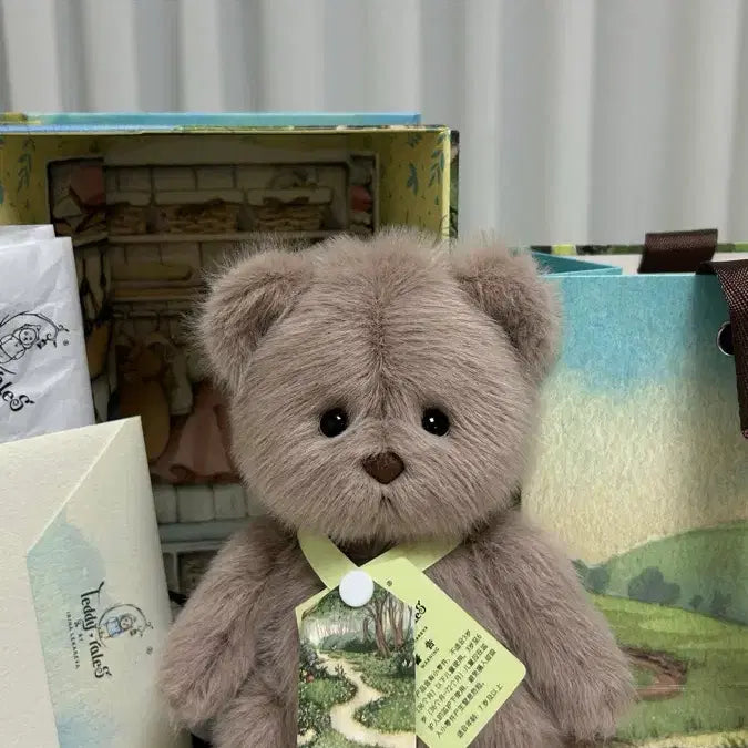 [BUNJANG] Teddy Tales Brownie Bear Long Fur S Limited Edition / 주말만 이 가격/ 테디테일즈 브라우니 베어 장모S 새상품