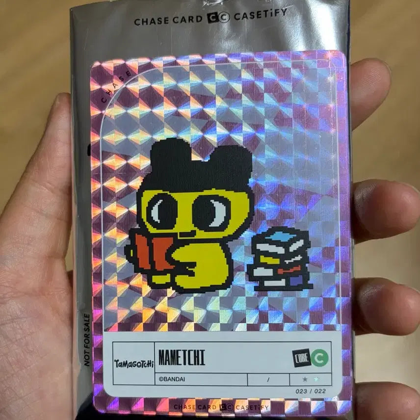 [BUNJANG] CASETiFY Tamagotchi MAMETCHI Card 023/022 / CASETiFY 타마고치 마메치 카드 023/022