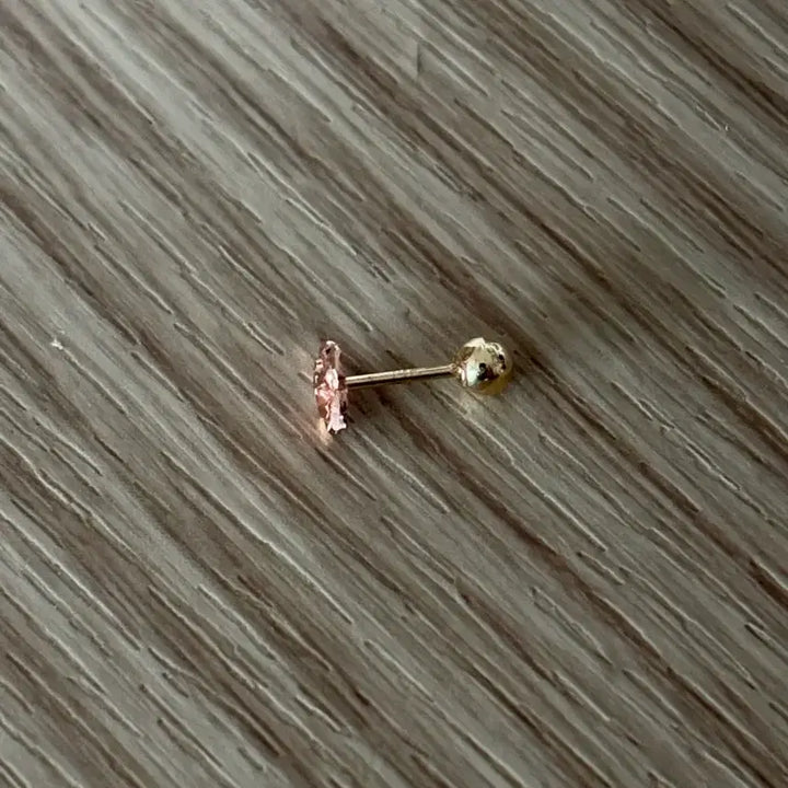 [BUNJANG] 14K Rose Piercing / 14k장미피어싱