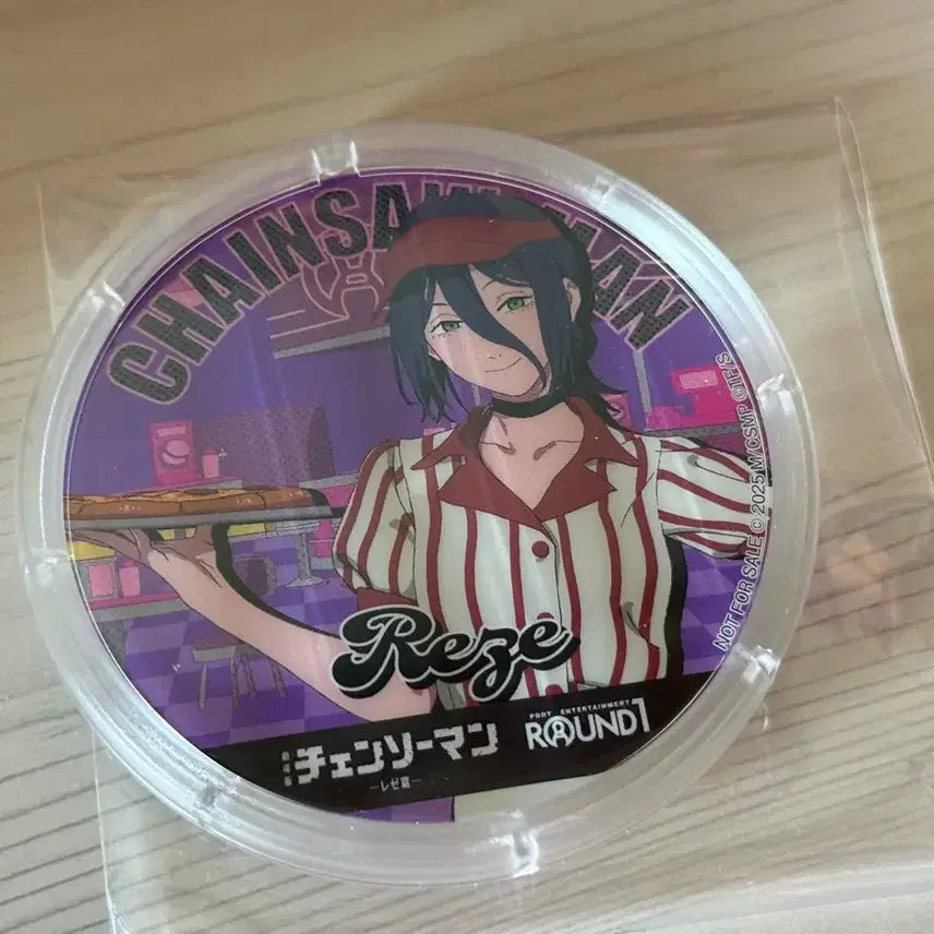 [BUNJANG] Chainsaw Man Round1 Raze Coaster / 체인소맨 라운드원 레제 코스터