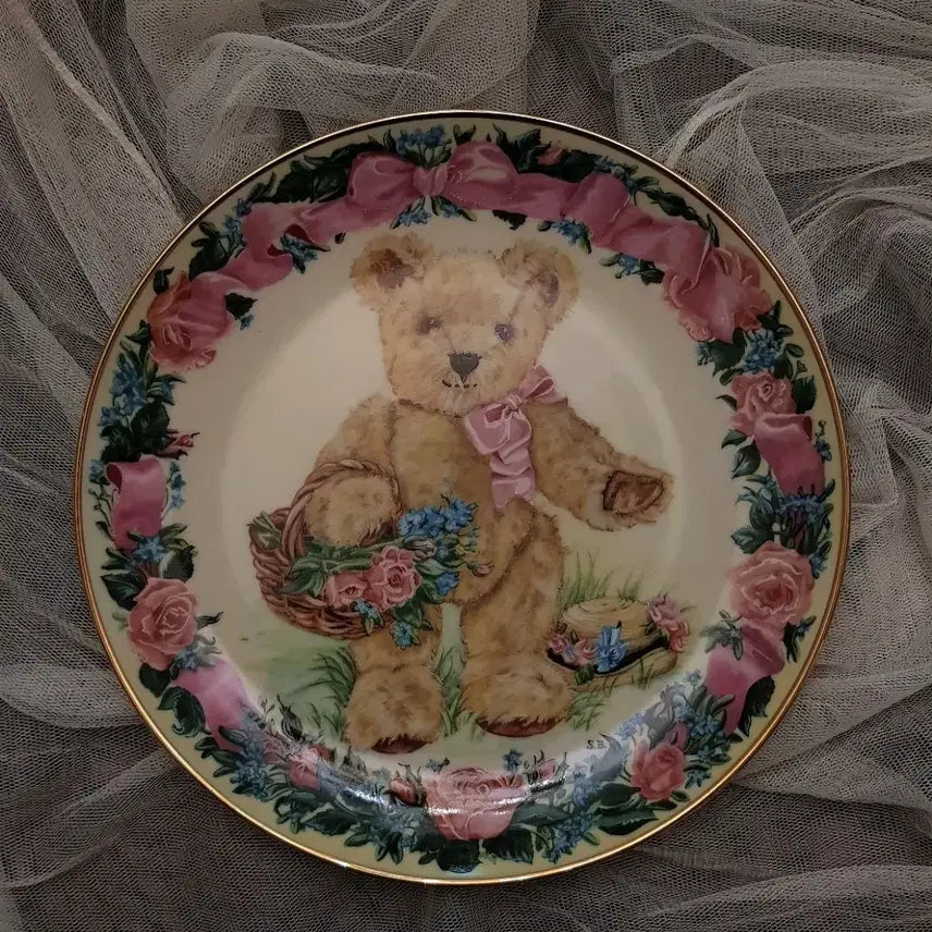 [BUNJANG] American Vintage Ted Bear Plate / 미국빈티지 테드베어