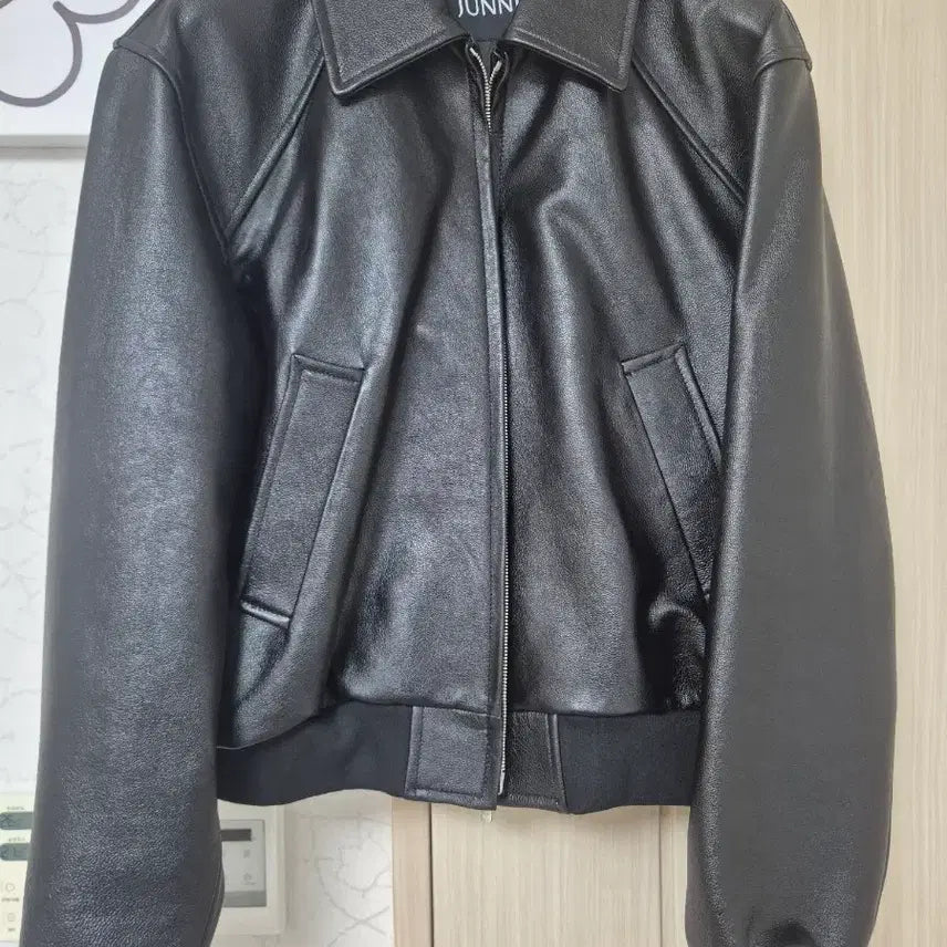 [BUNJANG] Jyunne J40 Leather Jacket (First Edition) Size S / 준느 j40 레더자켓 (초판) S사이즈