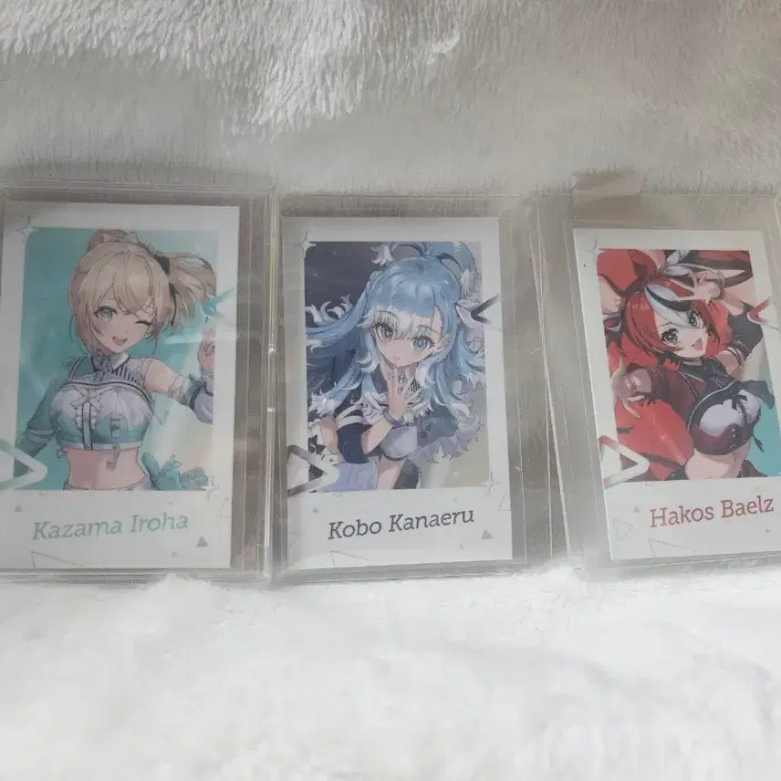 [BUNJANG] Hololive Iroha, Kanaeru, Belz Photocard (Cheki) Bundle Set / 홀로라이브 이로하, 카나에루, 벨즈 포토카드(체키) 일괄판매