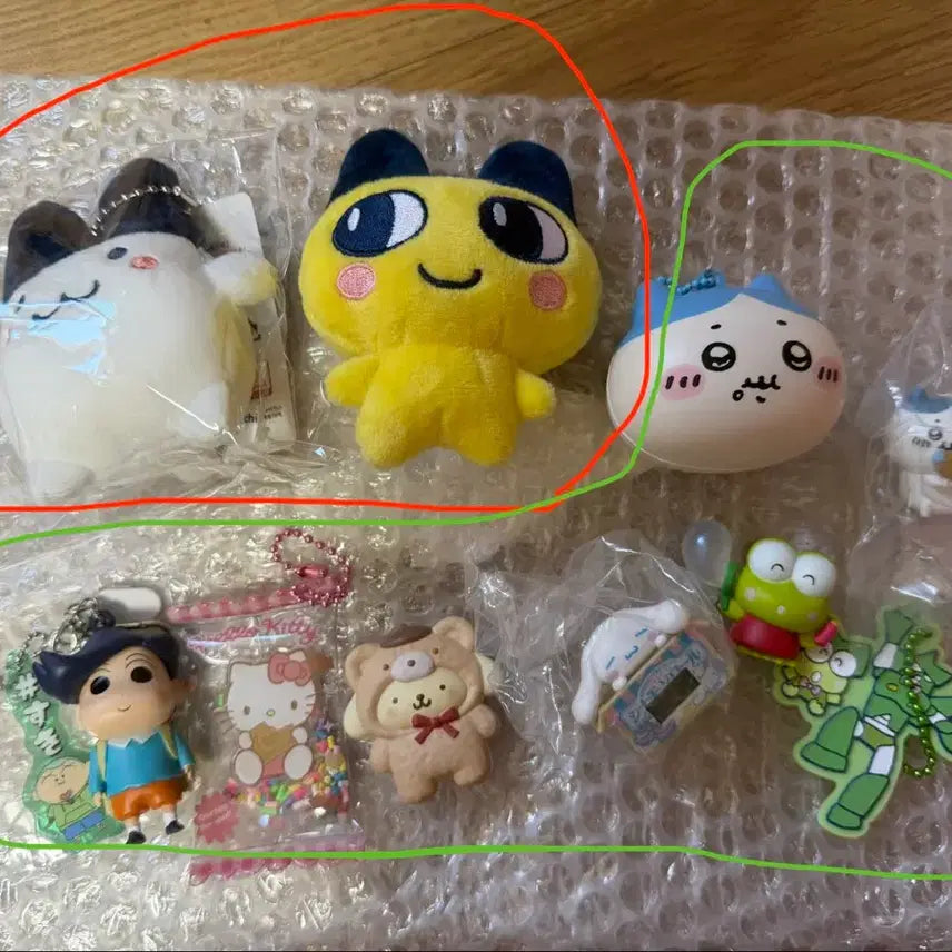 [BUNJANG] Tamagotchi "Meonjakgwi" Sanrio Plush Bundle / 다마고치 먼작귀 산리오
