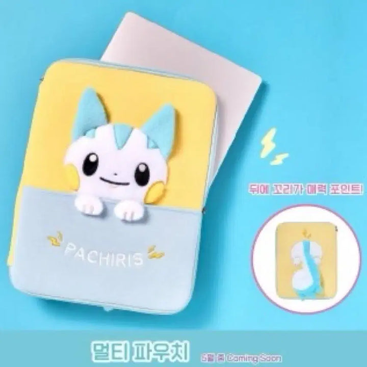 [BUNJANG] Pachirisu Pouch / 파치리스 파우치