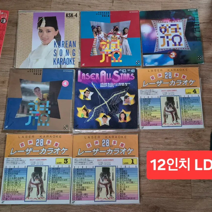 [BUNJANG] Bundle Set: 80s-90s Japanese Showa/Pop &amp; Korean Retro Vinyl Records, LaserDiscs, and CDs (49 Discs) / [일괄]한국/일본쇼와/팝송 8090 빈티지 음반 총 49장 일괄 처분합니