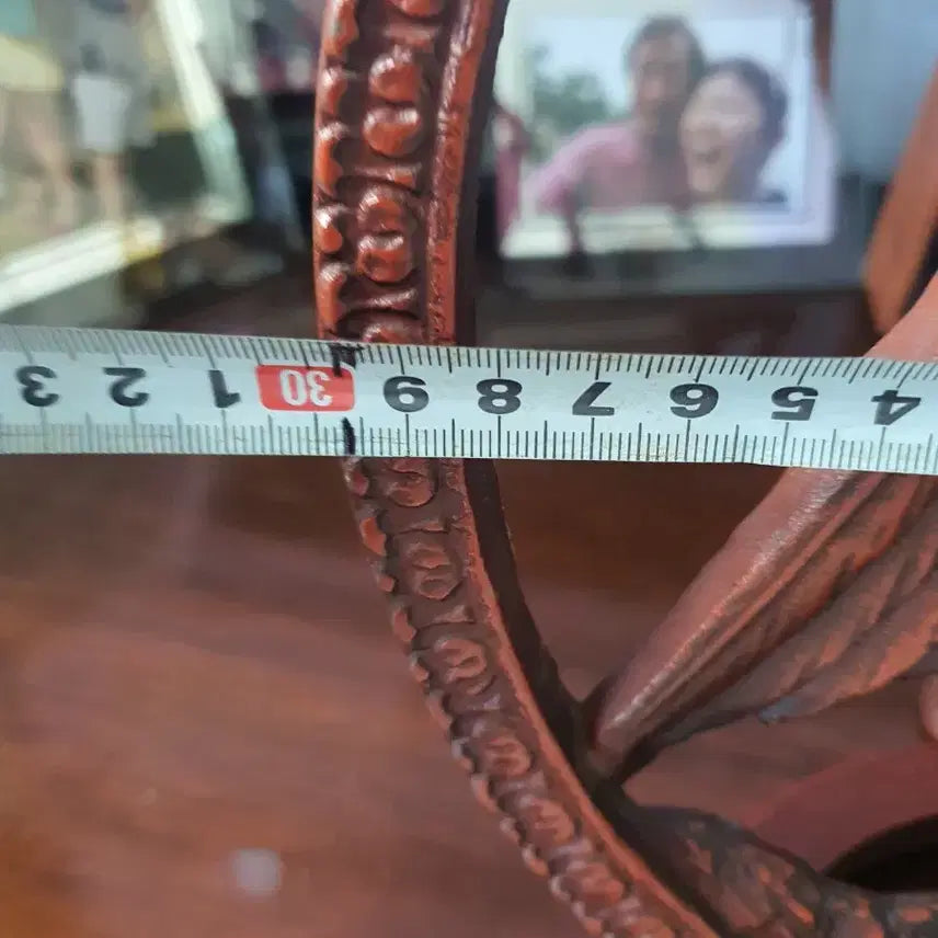 [BUNJANG] Cast Iron Eagle Emblem Round Ornament / 독수리 문양 원형 장식 주물