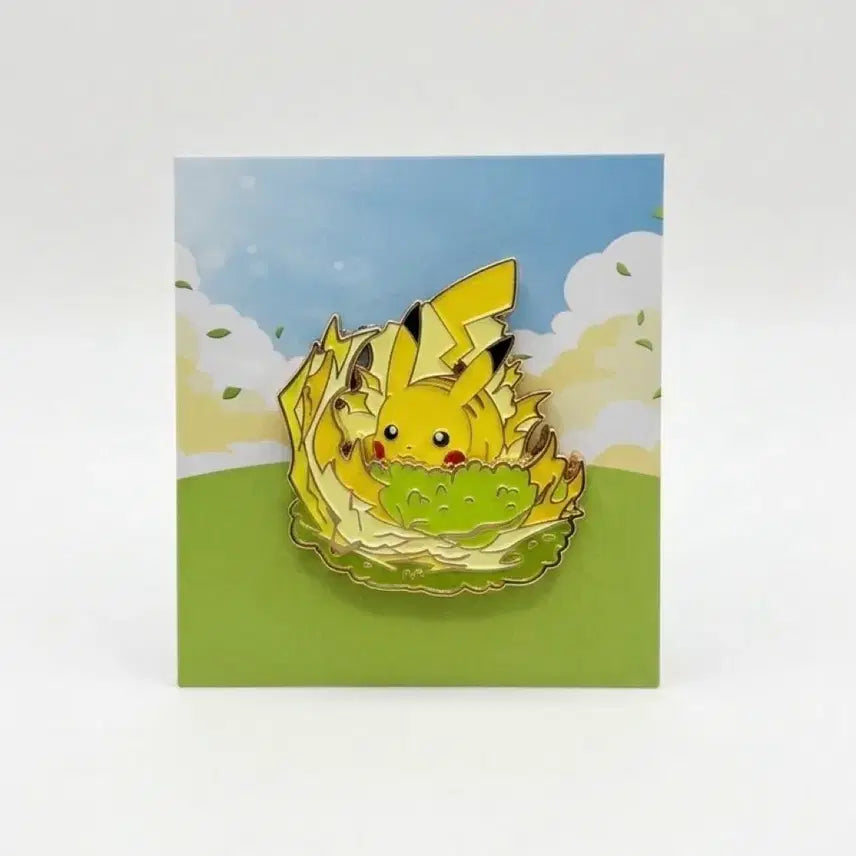 [BUNJANG] Isak Toast x Pokémon Pikachu Pin Badge / 이삭토스트 포켓몬 피카츄