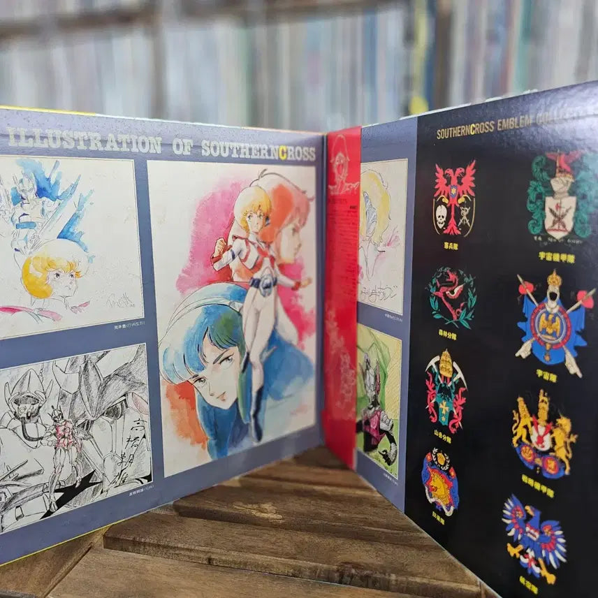[BUNJANG] Choujikuu Kidan Southern Cross Shower Cologne Limited Edition OST LP / (일본 애니) "초시공 기단 서던 크로스-샤워 코롱" 한정판 OST LP