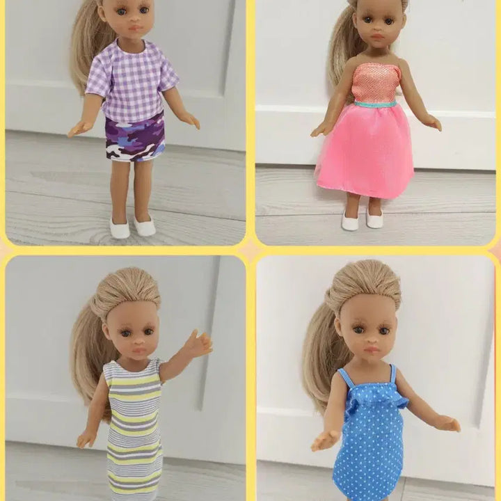 [BUNJANG] Paola Reina Mini Doll with Outfits and Accessories / 미니 파올라레이나