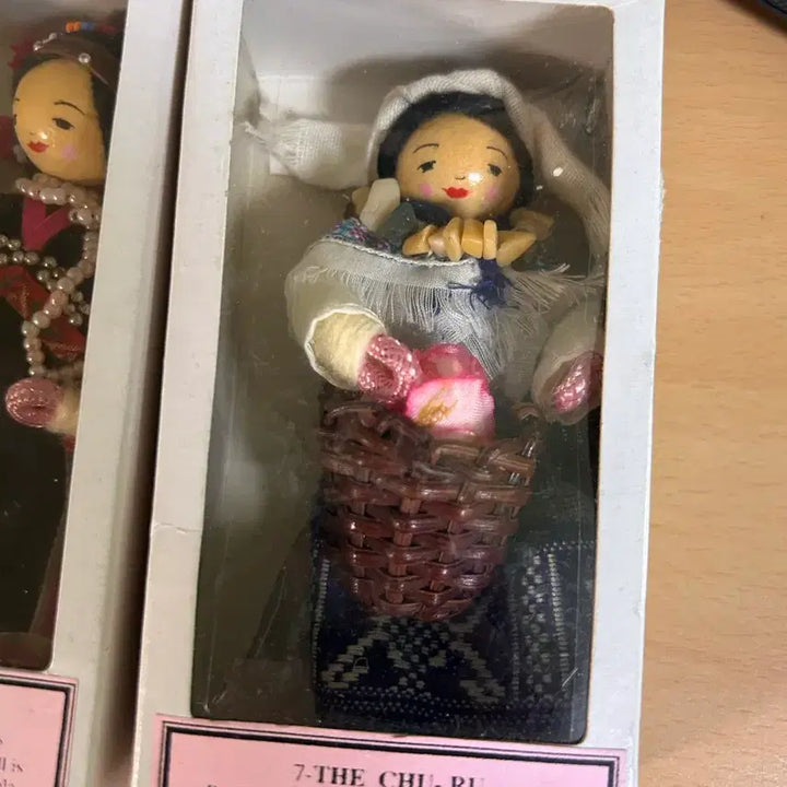 [BUNJANG] Vietnamese Folk Doll Set (2 pcs) / 베트남 민속 인형 세트 (2개)