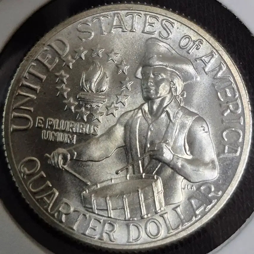 [BUNJANG] USA George Washington 1776-1976 Bicentennial Quarter Dollar Silver Coin / 미국 쿼터 달러 1776-1976년.조지와싱톤. 기념은화40%