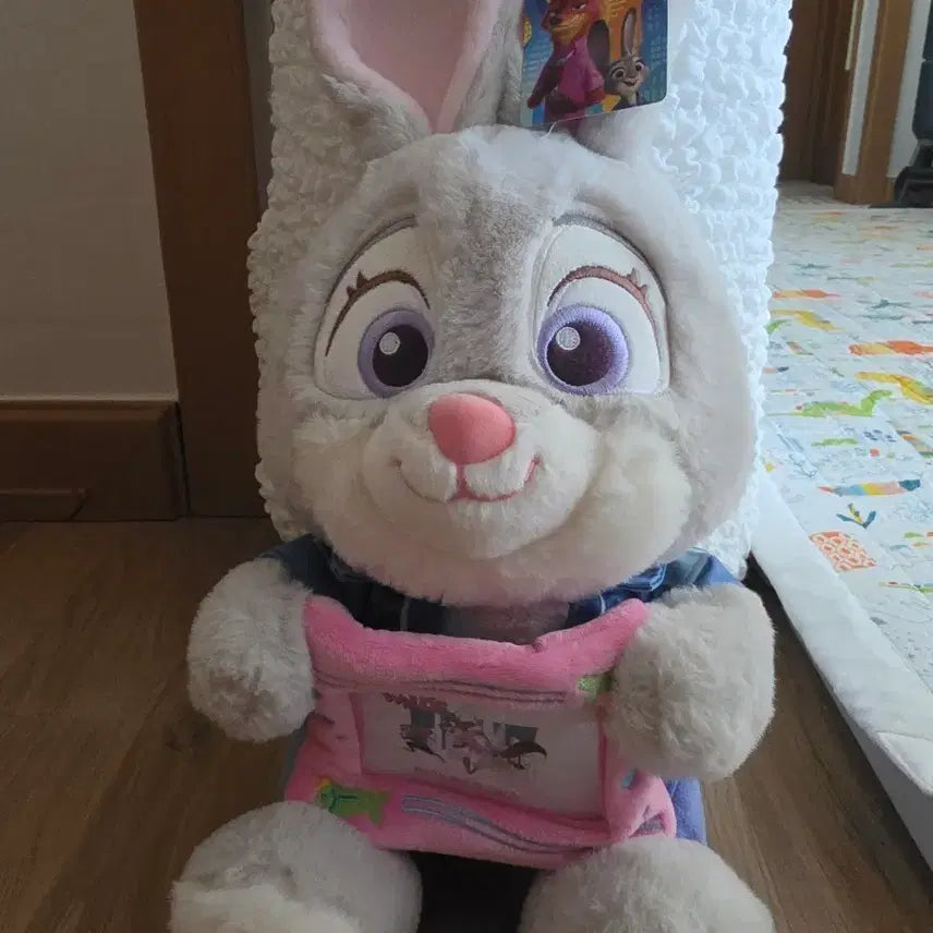 [BUNJANG] Disney Zootopia 2 Judy Hopps Photo Frame Plush / 디즈니 주토피아2 쥬디 사진 프레임 인형