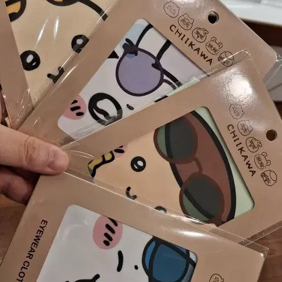 [BUNJANG] JINS x Chiikawa Collaboration Lens Cleaning Cloth / 조프 치이카와 콜라보 안경닦이