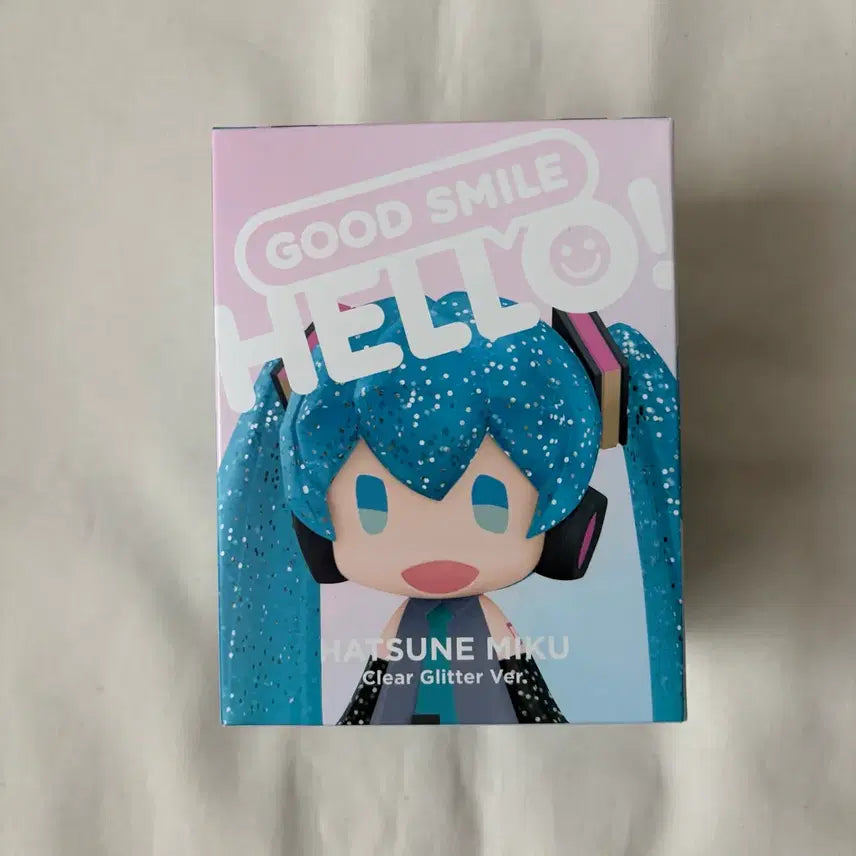 [BUNJANG] Good Smile Company Hatsune Miku Hello Clear Glitter Figure / 굿스마일 하츠네 미쿠 헬로 클리어 글리터 피규어