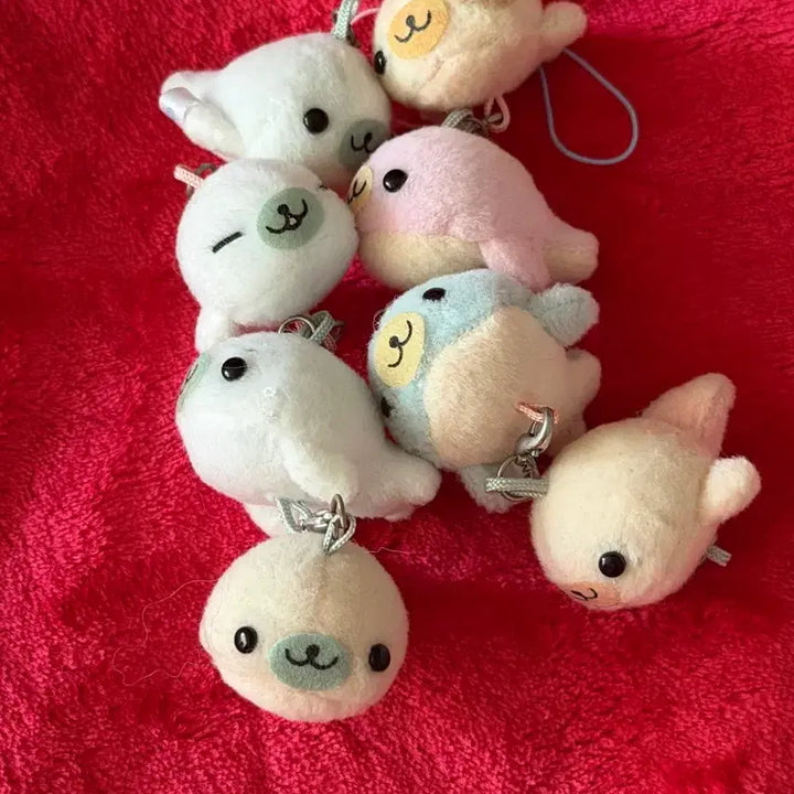[BUNJANG] Mamegoma Linked Keyring / 마메고마 연결 키링
