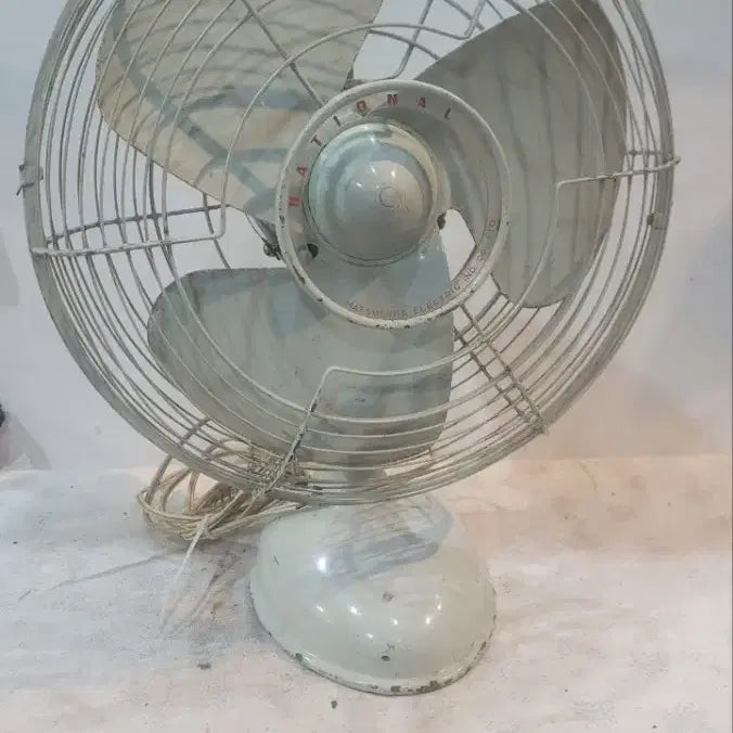 [BUNJANG] 1950s Vintage National Cast Iron Fan / 50년대 빈티지 무쇠주물 내쇼날 선풍기