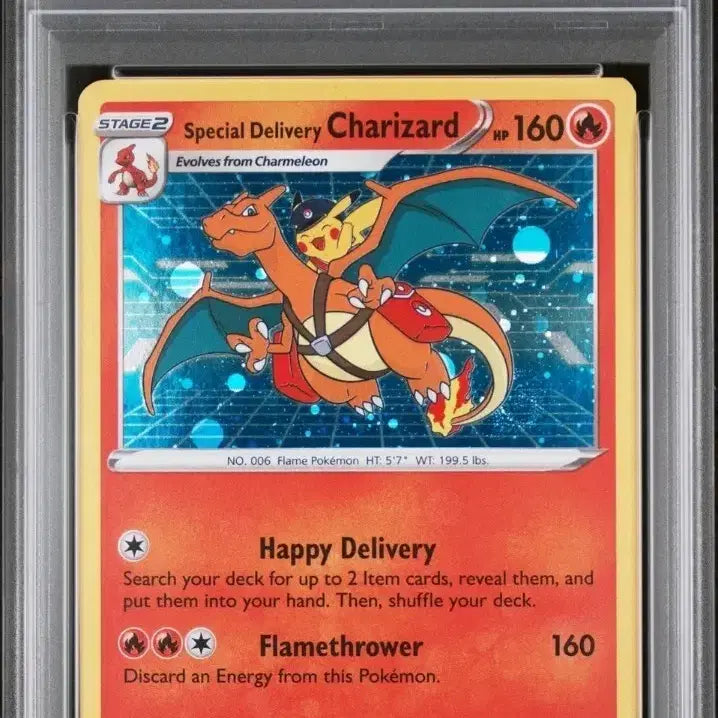 [BUNJANG] PSA 8 Special Delivery Charizard English Promo Card (SWSH075) / [PSA 8] 스페셜 딜리버리 리자몽 영문 프로모 카드 (SWSH075)