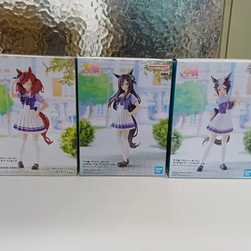 [BUNJANG] Uma Musume Pretty Derby 3종 Set Sealed Figure Bundle / (미개봉) 우마무스메 피규어3종 일괄