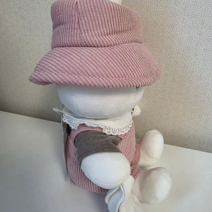 [BUNJANG] Miffy Yorukujo Pop-up Corduroy Pink Plush / 미피 유라큐조 팝업 코듀로이 핑크 인형