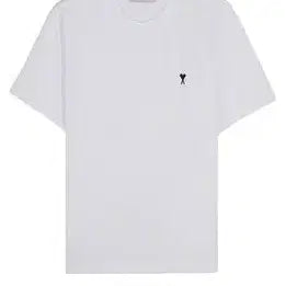 [BUNJANG] Ami Round Short Sleeve T-Shirt (Black, White, Navy) / 정품/무료배송) 아미 라운드 반팔 , 블랙 화이트 네이비