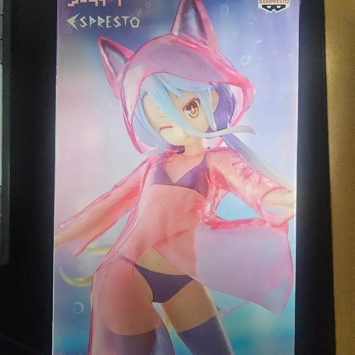 [BUNJANG] No Game No Life ESPRESTO Glitter Raincoat Figure (Sealed) / (미개봉)노게임 노라이프 ESPRESTO 글리터 레인코트 피규어