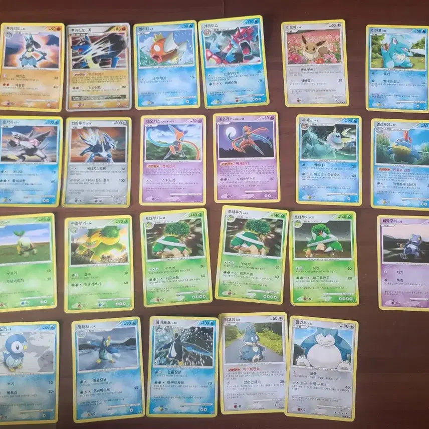 [BUNJANG] Vintage Pokemon Cards DP/Legend Series 22-Card Bundle / 사진에 있는 카드 전부 보내드립니다! 2010년도 포켓몬카드