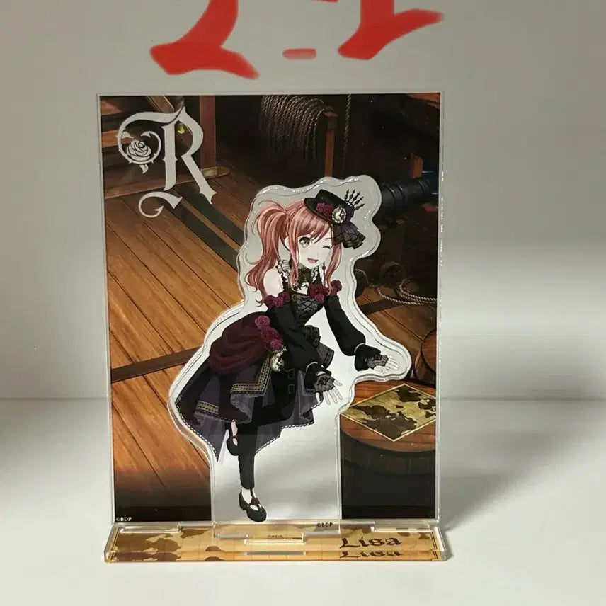 [BUNJANG] BanG Dream! Roselia Risa Imai Acrylic Stand (Unsealed) / (무료배송) 뱅드림 로젤리아 내한 이마이 리사 아크릴 스탠드 개봉