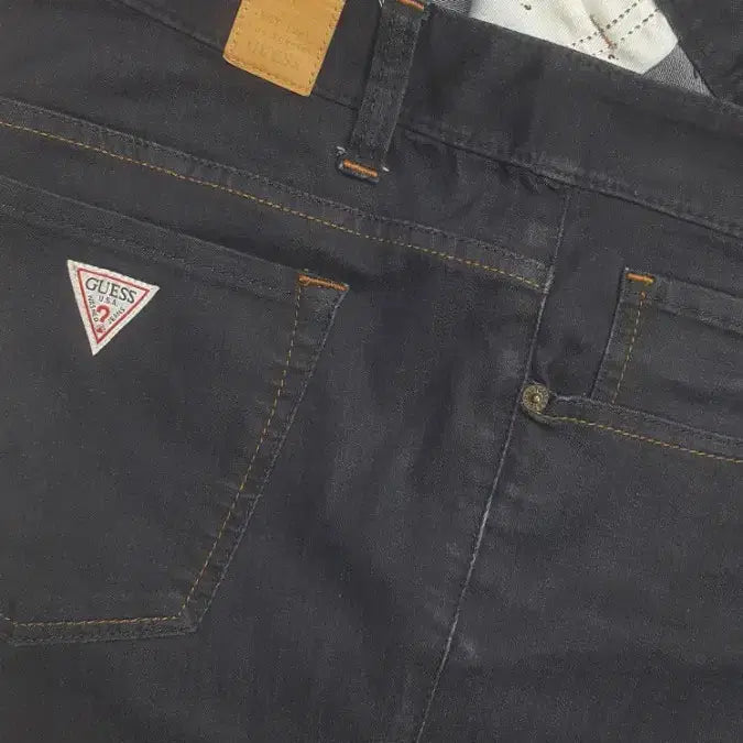 [BUNJANG] Guess Summer Jeans (4-Way Stretch) Size 38" (No.346) / [게스] 여름청바지(사방스판) 38"실측(No.346)드라이완료!
