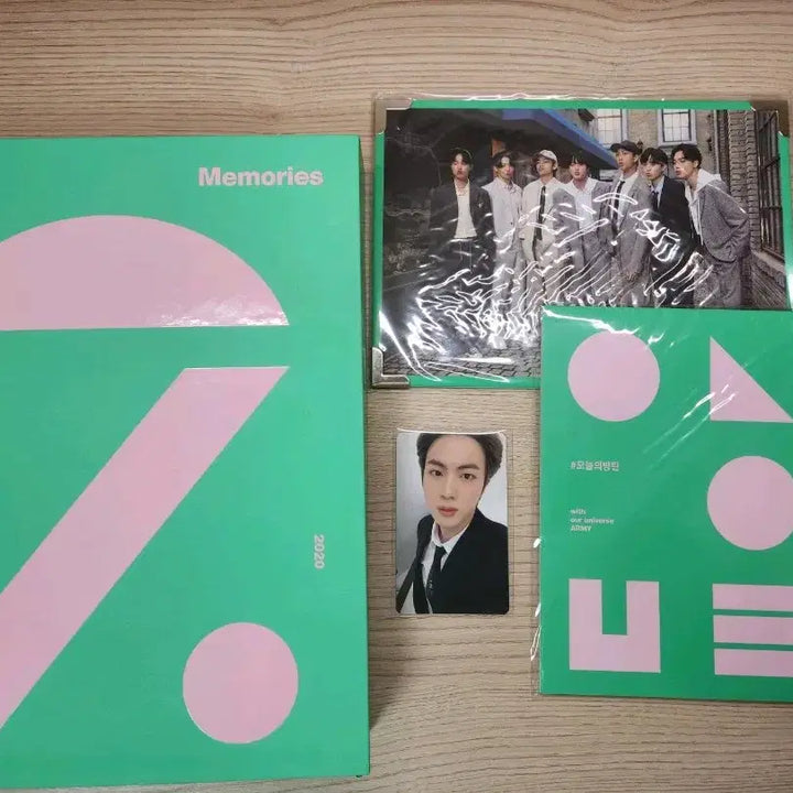 [BUNJANG] BTS 2020 Memories DVD Jin Photocard Weverse Frame / 방탄 2020 메모리즈 dvd 양도