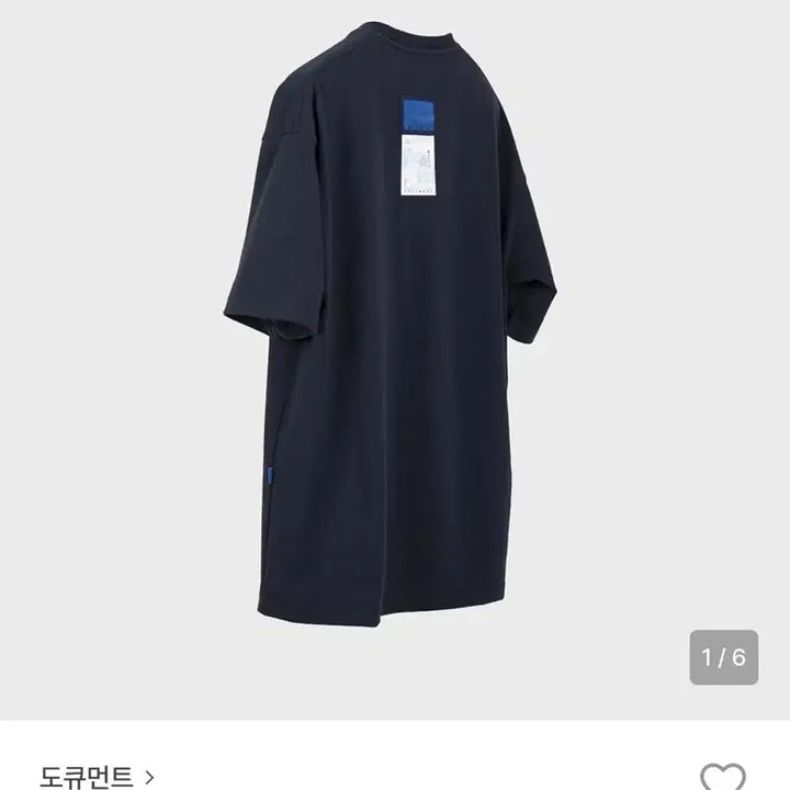 [BUNJANG] Document Documenty Moon Navy T-Shirt / 도큐먼트 도큐먼티 문네이비