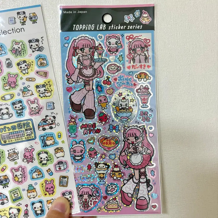 [BUNJANG] Seria Sticker Set (2 Pieces) Bundle / 일본 세리아 스티커 2개 세트 일괄 다꾸
