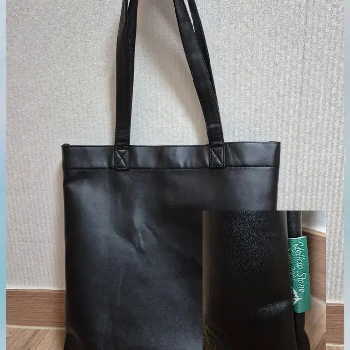 [BUNJANG] Yellow Stone Faux Leather Shoulder Bag / 옐로우스톤 가죽 숄더백 8천원 판매