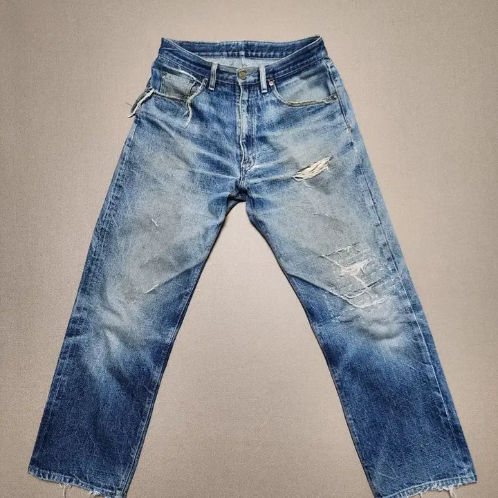 [SOLD OUT] BIG JOHN Rare Jeans 레드라인 셀비지 데님 팬츠 (32)