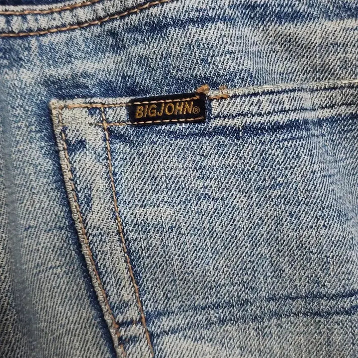 [SOLD OUT] BIG JOHN Rare Jeans 레드라인 셀비지 데님 팬츠 (32)