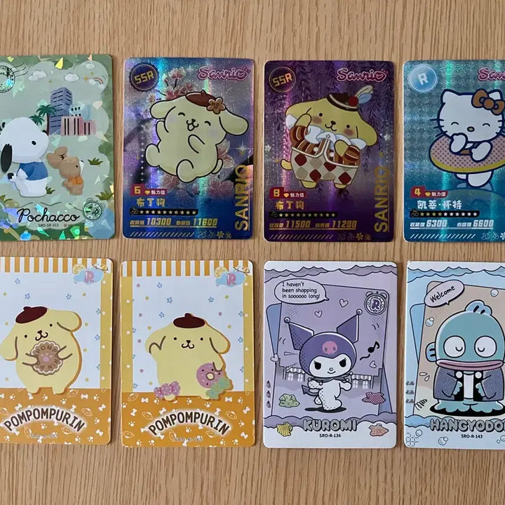 [BUNJANG] Sanrio Bundle Set Photocard Goods (Pochacco, Pompompurin, Hangyodon, Kitty, Kuromi) / (일괄)산리오 포토카드 굿즈 포차코 폼폼푸린 한교동 키티 쿠로미